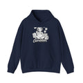 Coordinator Hoodie — Cute Office Organizer Illustration Hooded Sweatshirt