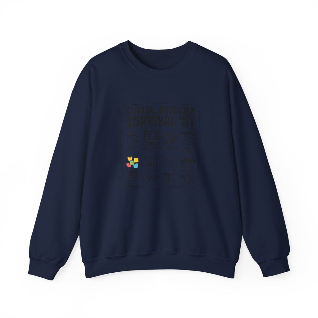 Clinical Research Survival Kit Sweatshirt