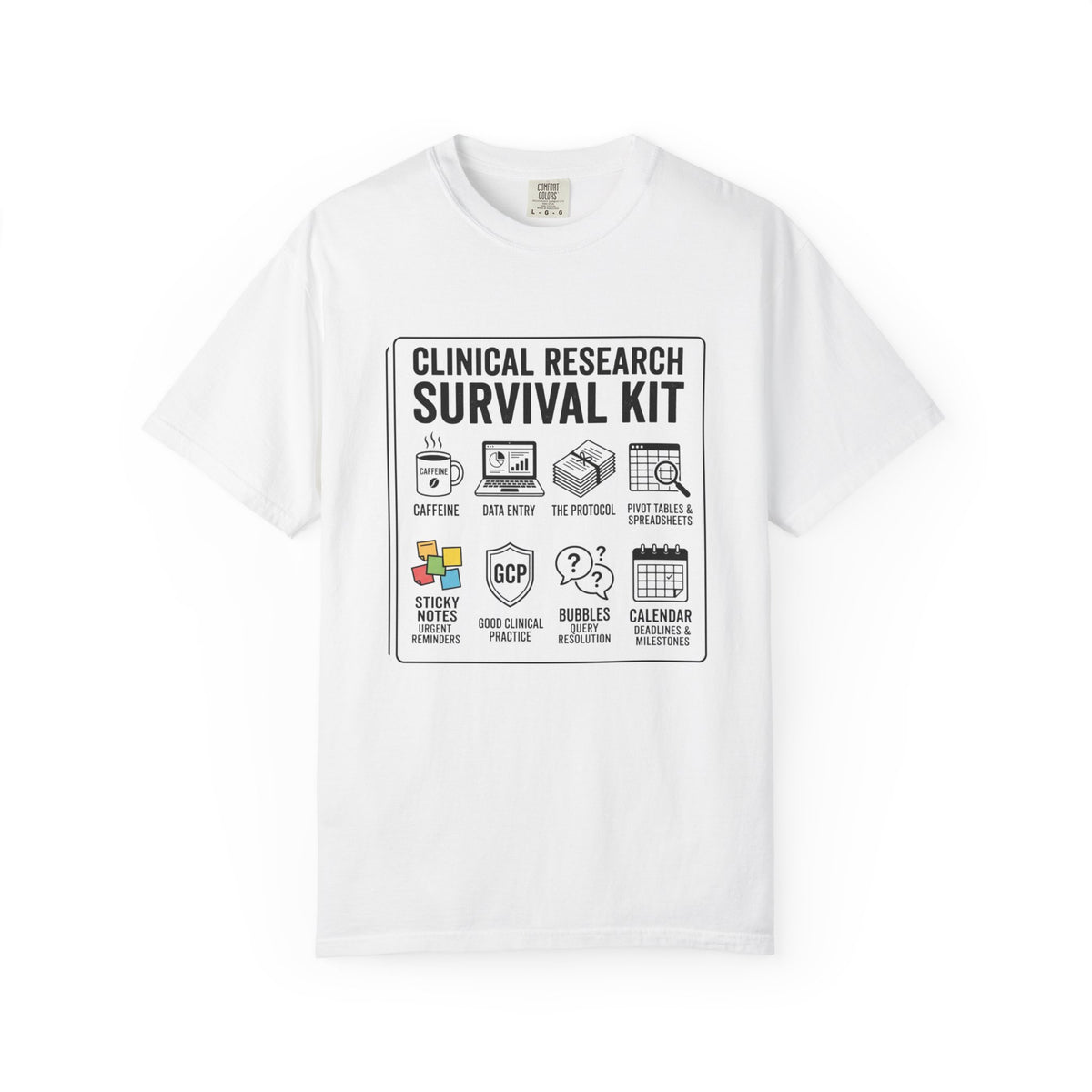 Clinical Research Survival Kit T-Shirt