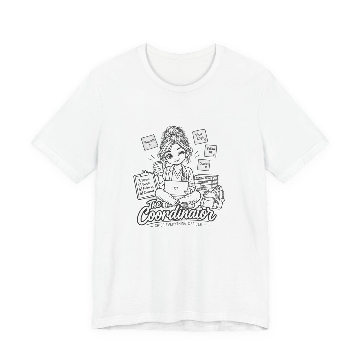 Coordinator Graphic Tee — "The Coordinator: Chief Chaos Tamer"