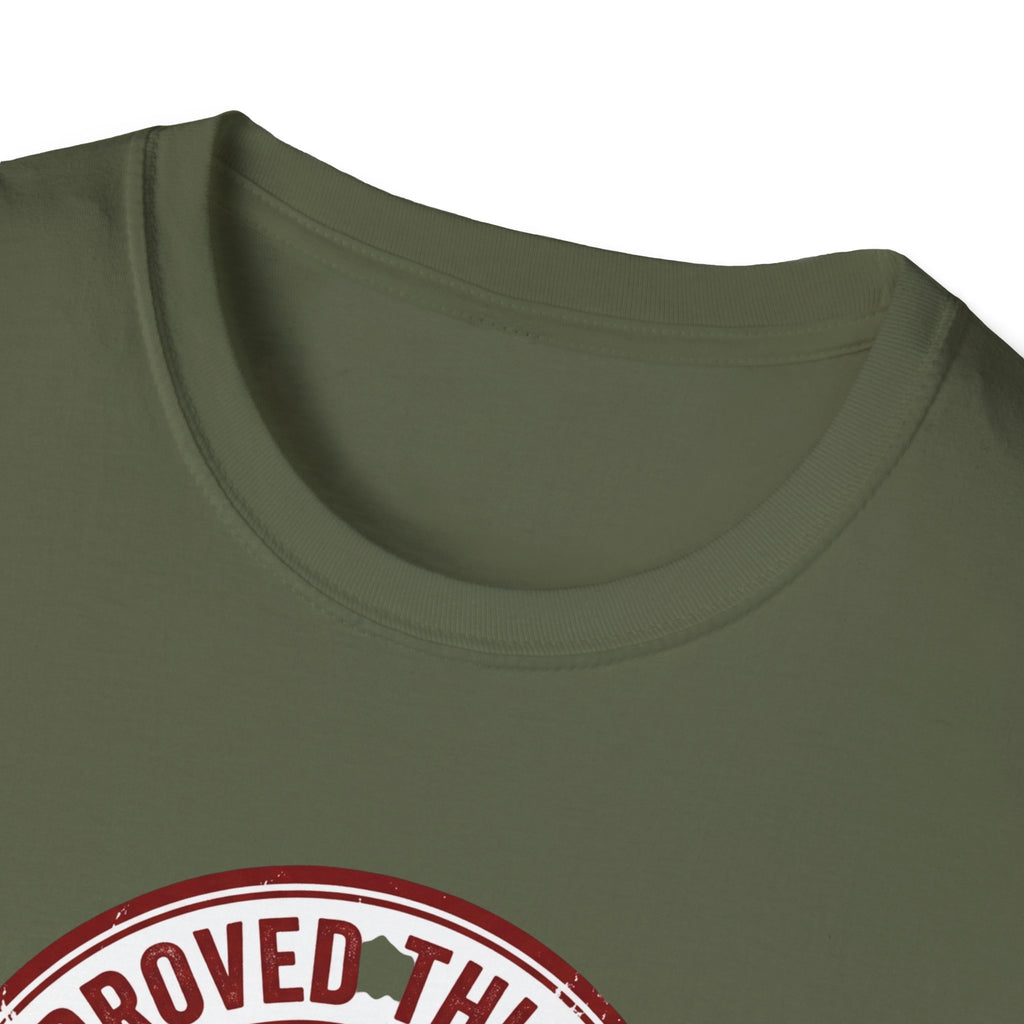 IRB Approved This Message T-Shirt — Institutional Review Board Humor Tee