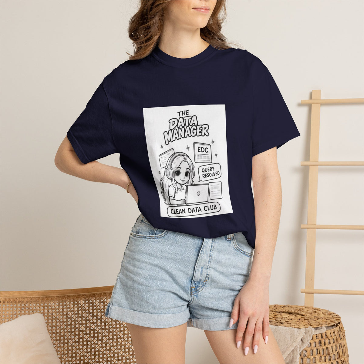 Data Manager T-Shirt — "Clean Data Club" Cute Tech Graphic Tee