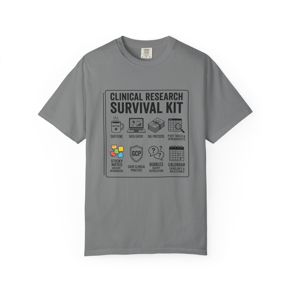 Clinical Research Survival Kit T-Shirt