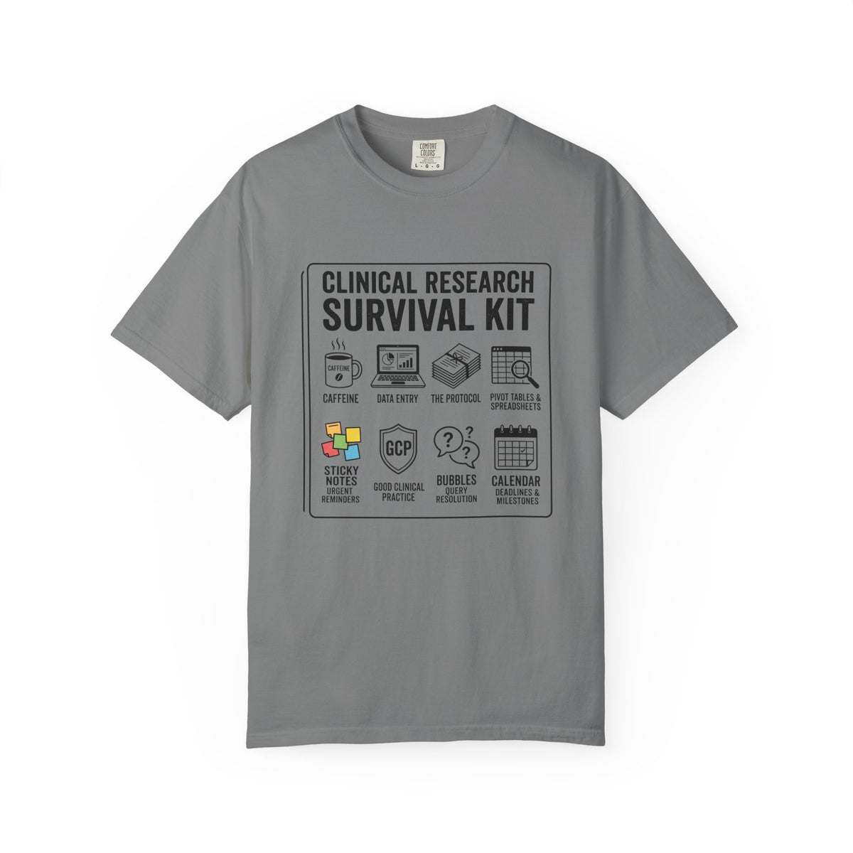 Clinical Research Survival Kit T-Shirt