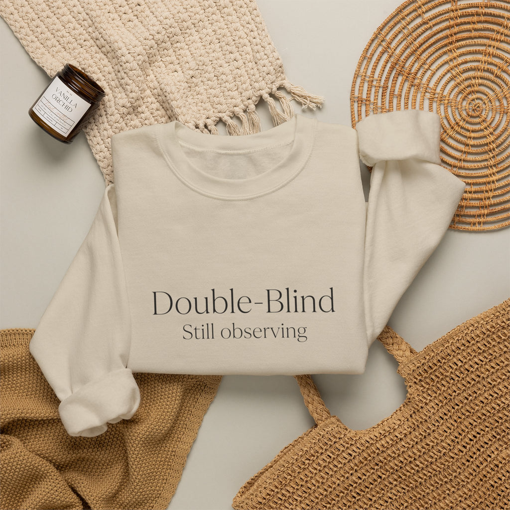 Double-Blind Still Observing Crewneck Sweatshirt