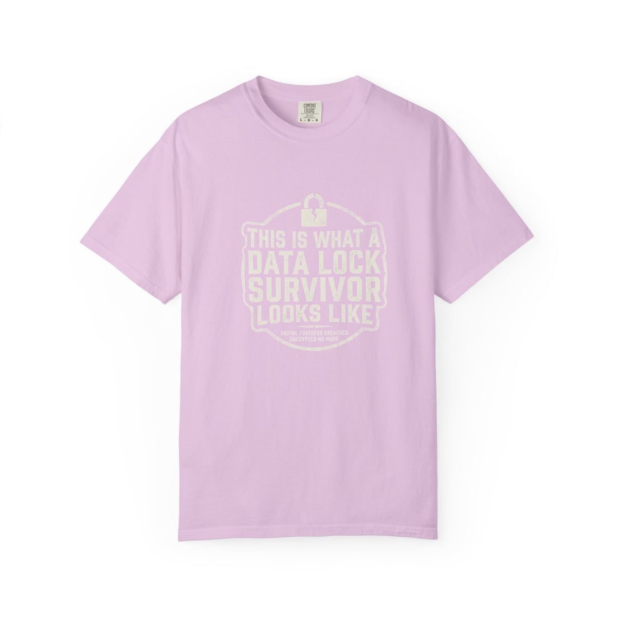 Data Lock Survivor T-Shirt — Funny Healthcare IT Patient Safety Shirt