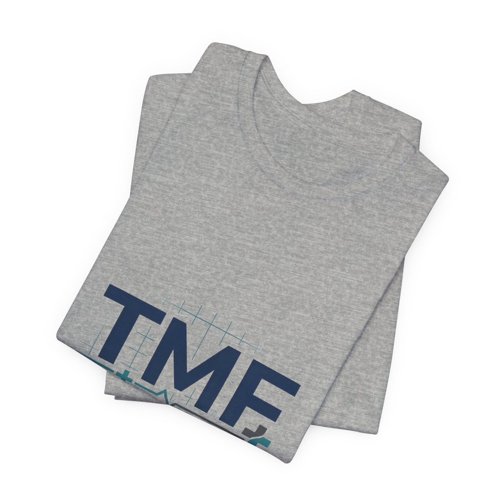TMF Is My Happy Place T‑Shirt — Personalized Site Name Tee