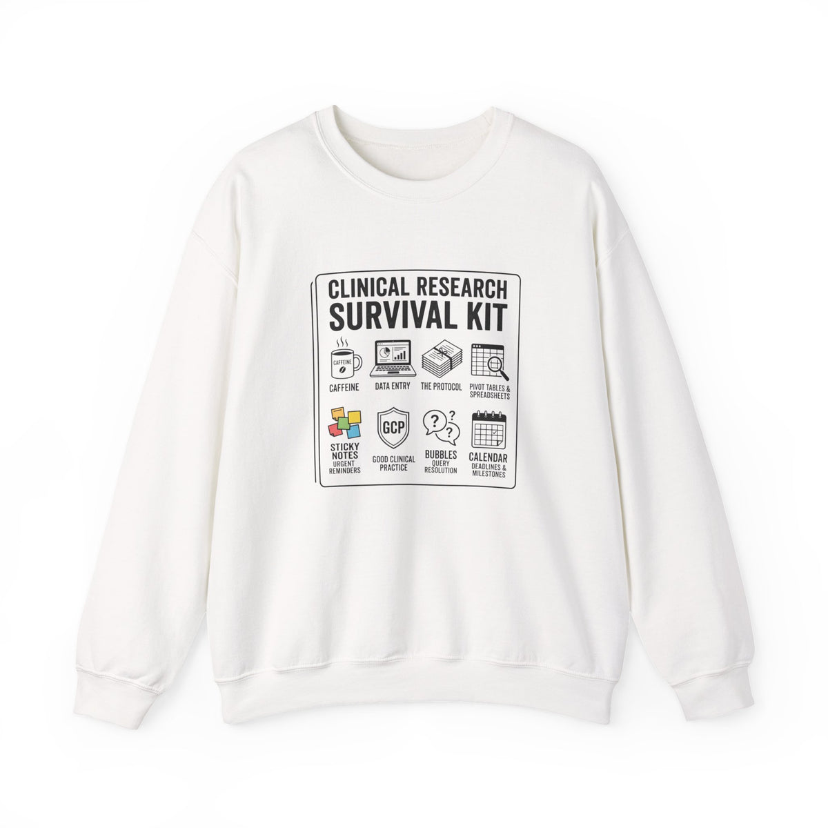 Clinical Research Survival Kit Sweatshirt