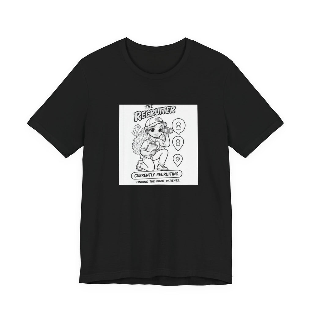 Recruiter Mascot T-Shirt — "The Recruiter" Graphic Tee for HR & Talent Scouts