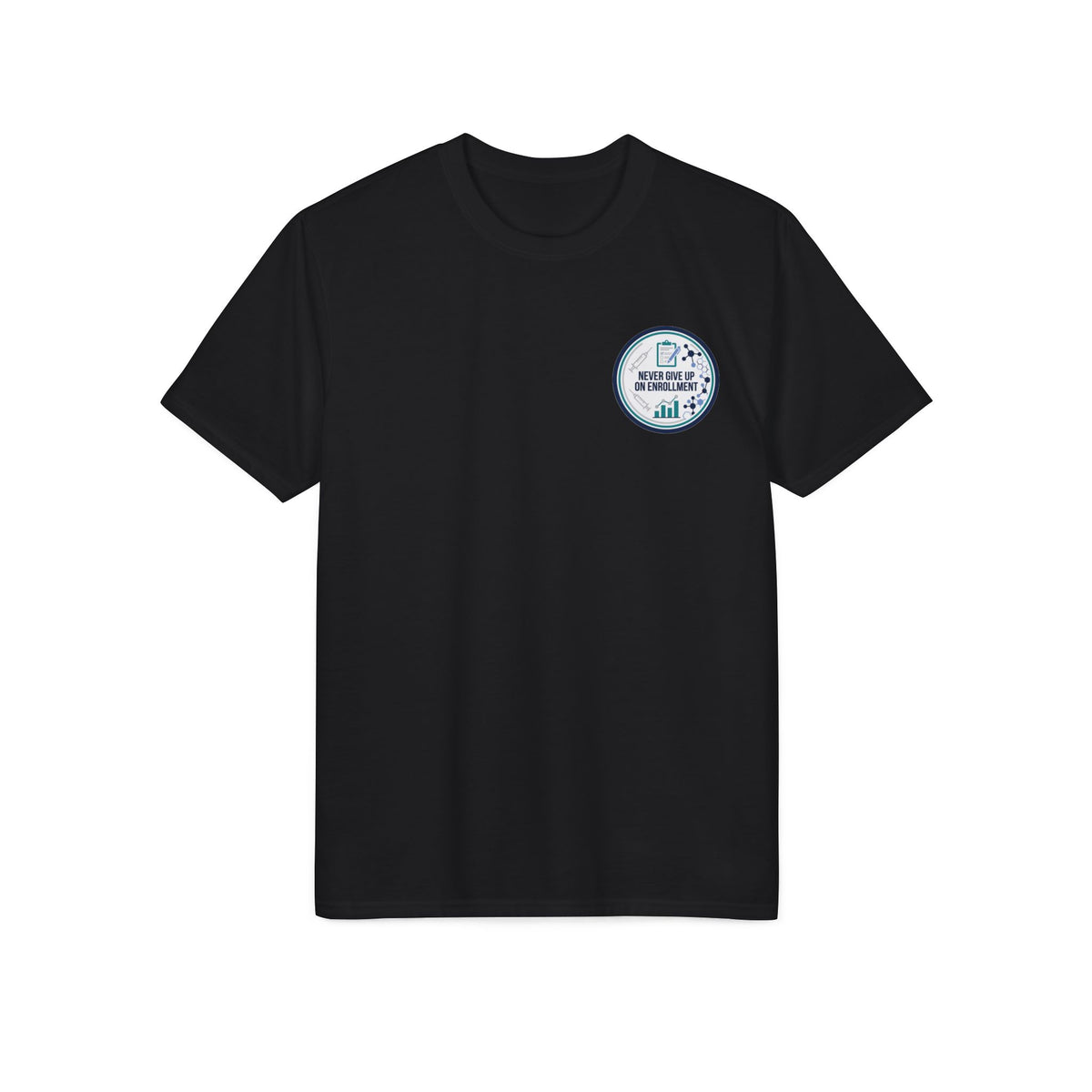 Nautical Compass Performance T‑Shirt — Explore Beyond Pocket Logo