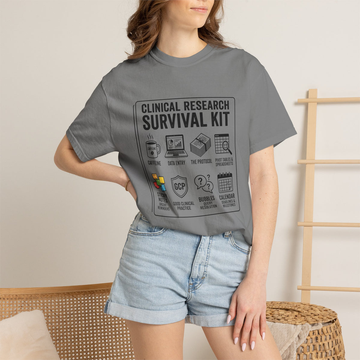 Clinical Research Survival Kit T-Shirt
