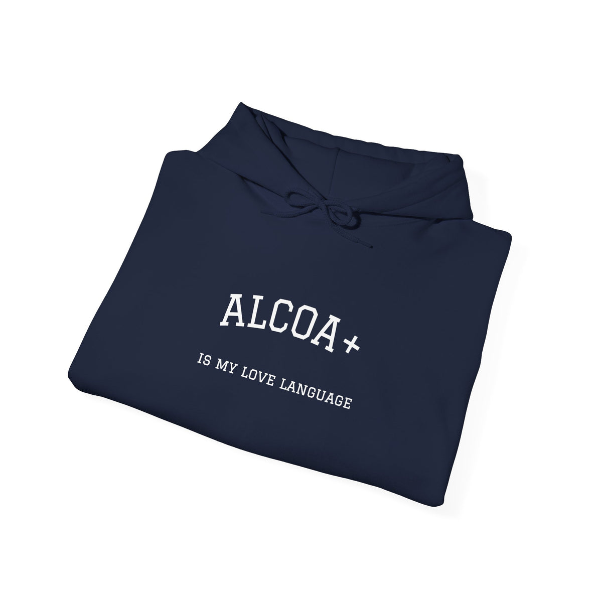 Hoodie — Minimal 'ALOHA' Outline Pullover