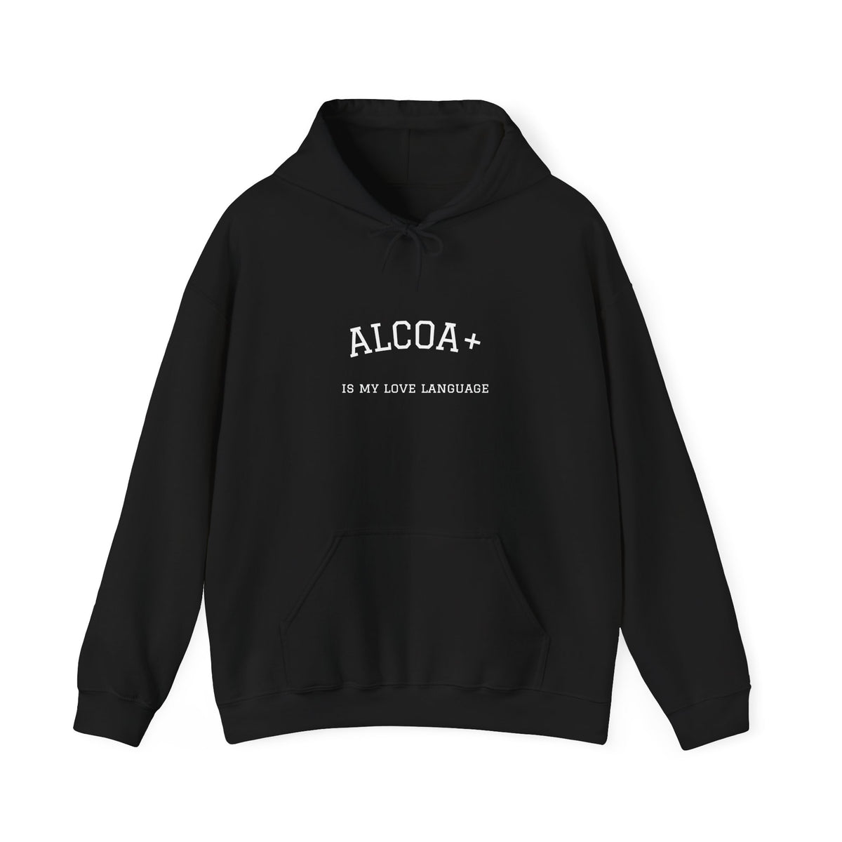 Hoodie — Minimal 'ALOHA' Outline Pullover