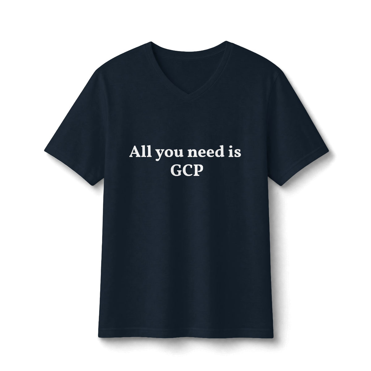 All You Need Is GCP V‑Neck Tee