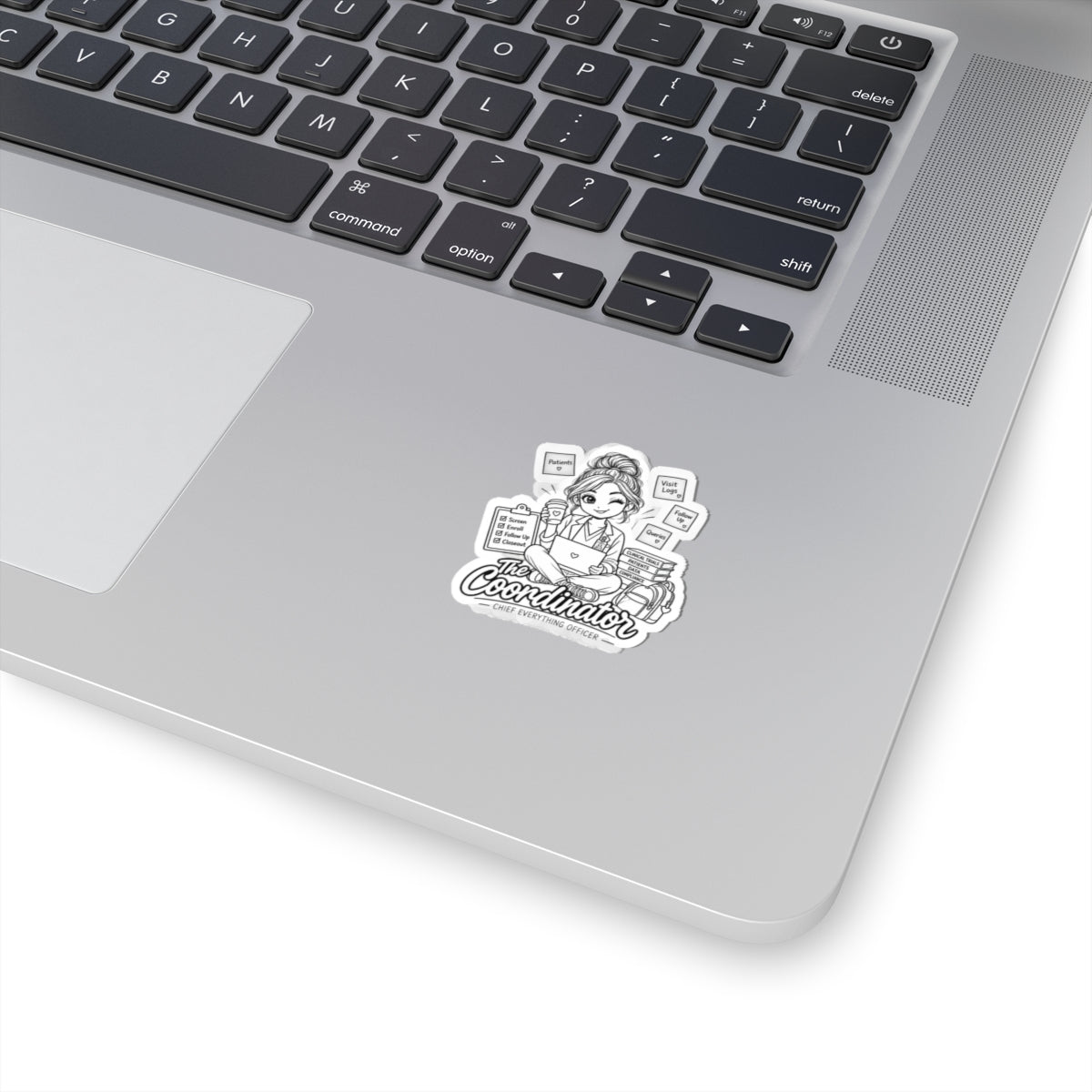 Coordinator Sticker — “The Coordinator: Chief Everything Officer” Cute Planner/Work Laptop Kiss-Cut Sticker for Admins & Healthcare [...]