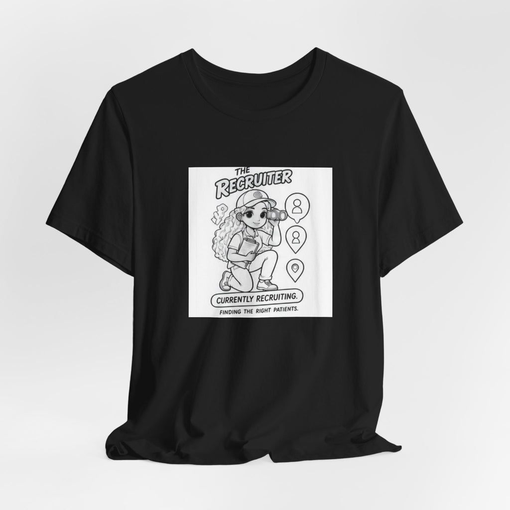 Recruiter Mascot T-Shirt — "The Recruiter" Graphic Tee for HR & Talent Scouts