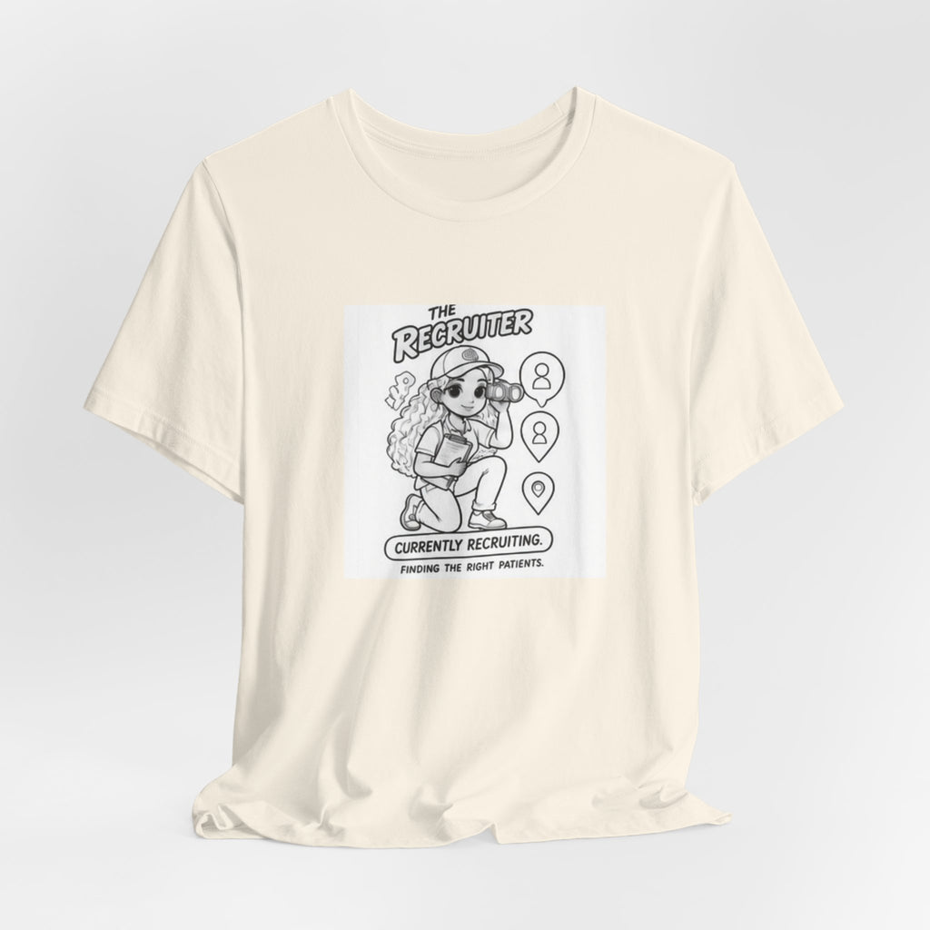 Recruiter Mascot T-Shirt — "The Recruiter" Graphic Tee for HR & Talent Scouts