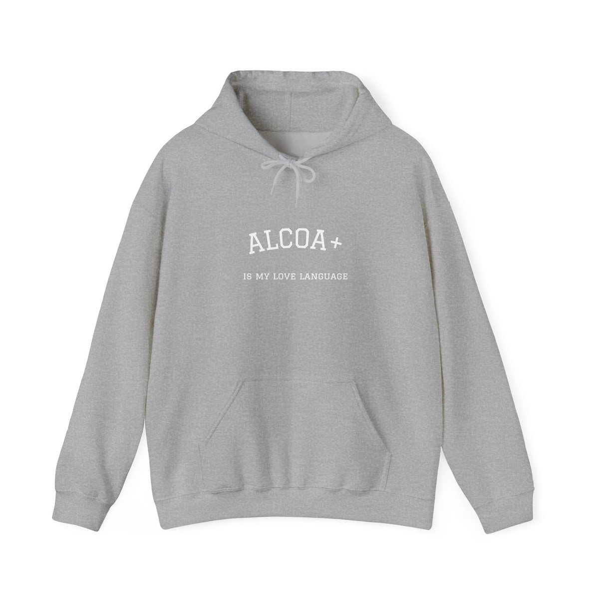 Hoodie — Minimal 'ALOHA' Outline Pullover