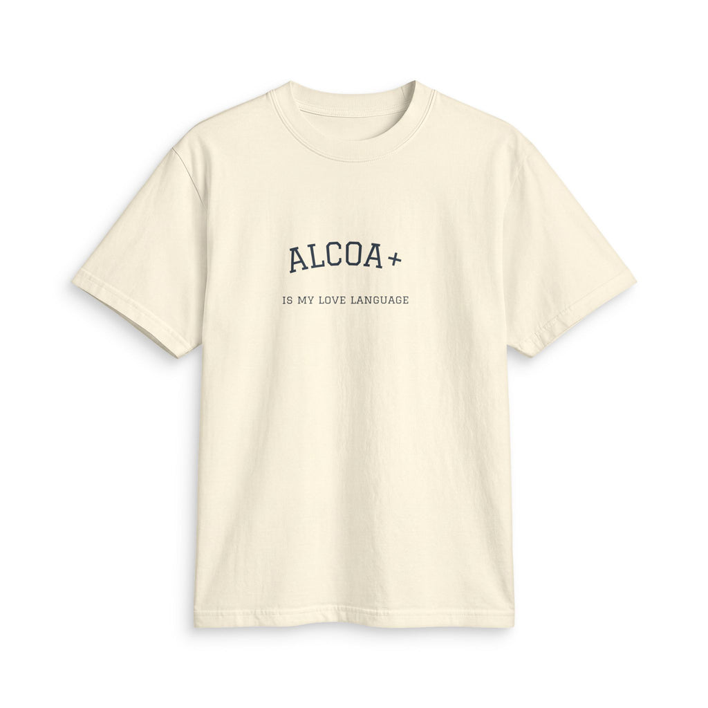 Alcoa+ "Is My Love Language" Minimalist T-Shirt