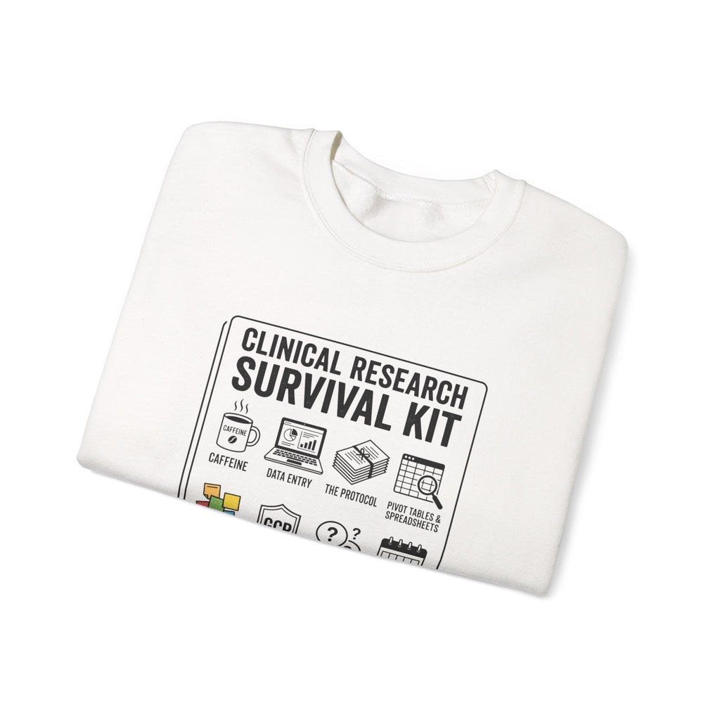 Clinical Research Survival Kit Sweatshirt