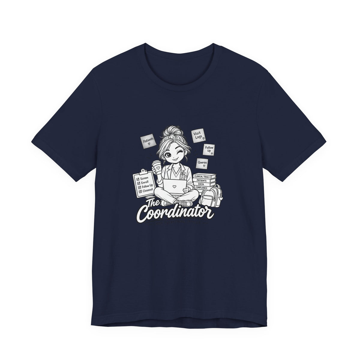 Coordinator Graphic Tee — "The Coordinator: Chief Chaos Tamer"