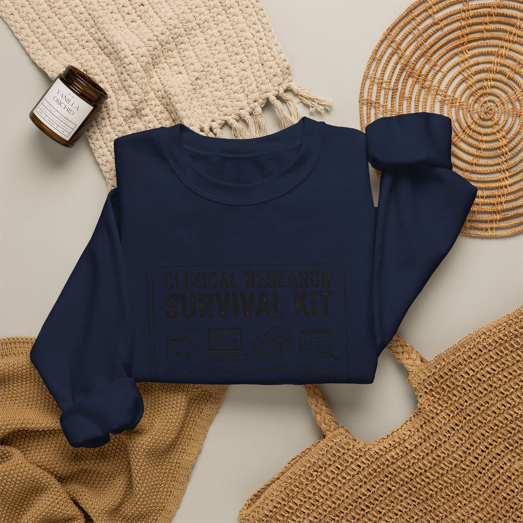 Clinical Research Survival Kit Sweatshirt