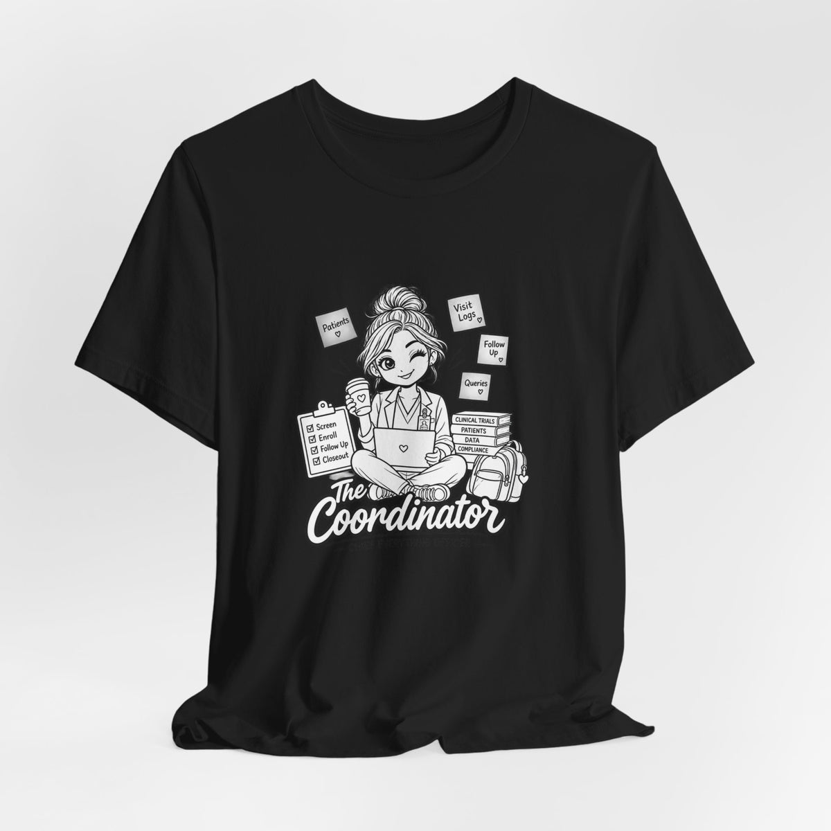 Coordinator Graphic Tee — "The Coordinator: Chief Chaos Tamer"