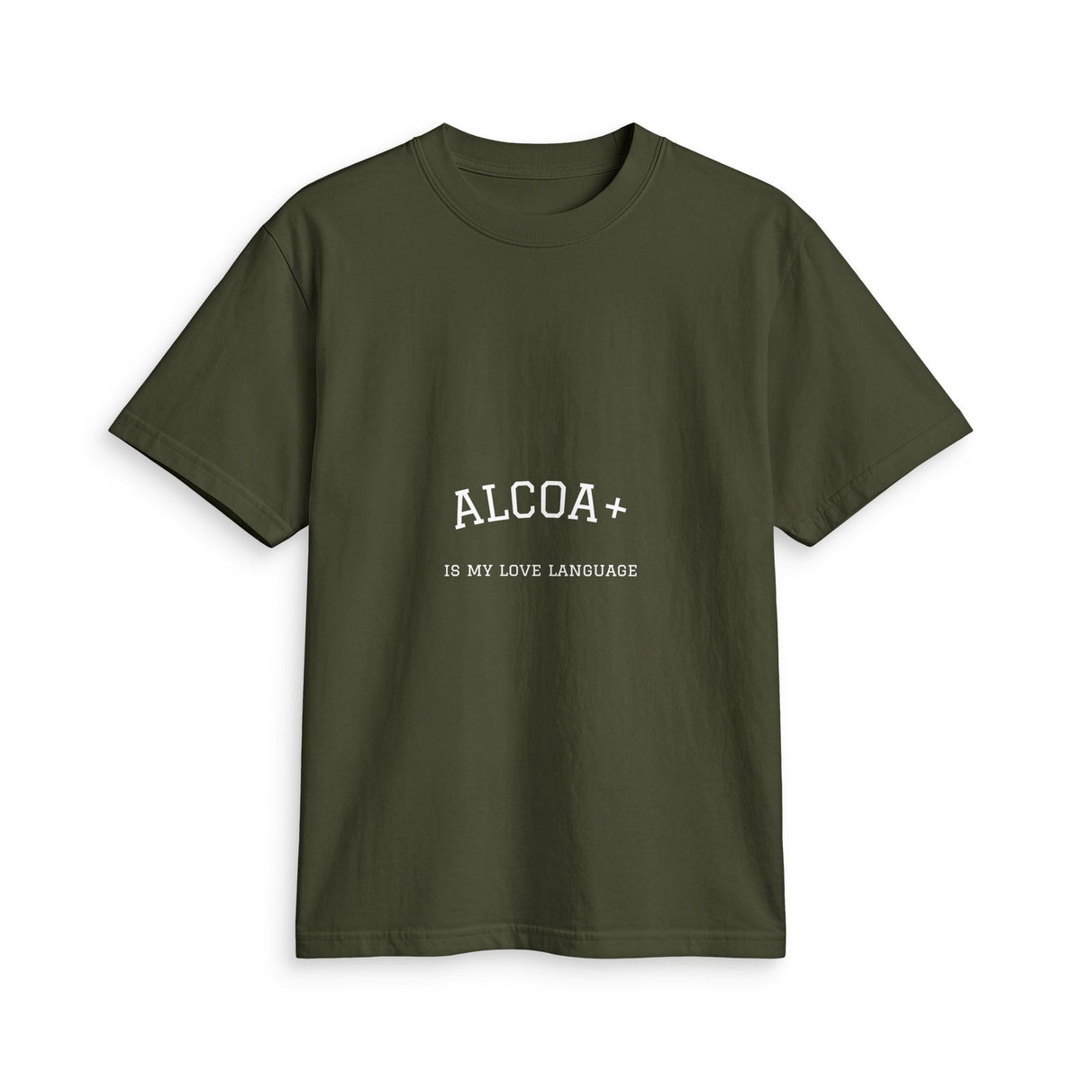 Alcoa+ "Is My Love Language" Minimalist T-Shirt