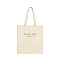 Canvas Tote — “Double-Blind Still Observing” Minimalist Research Tote