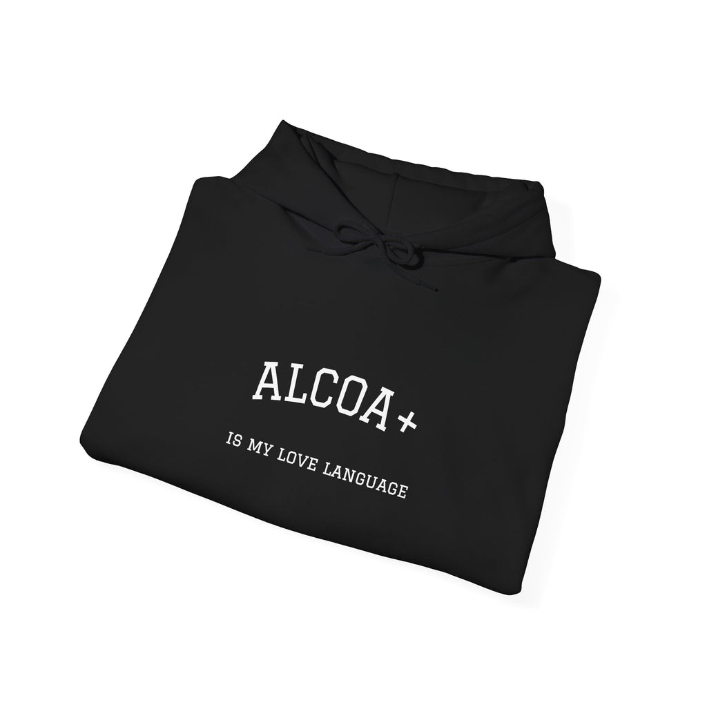 Hoodie — Minimal 'ALOHA' Outline Pullover