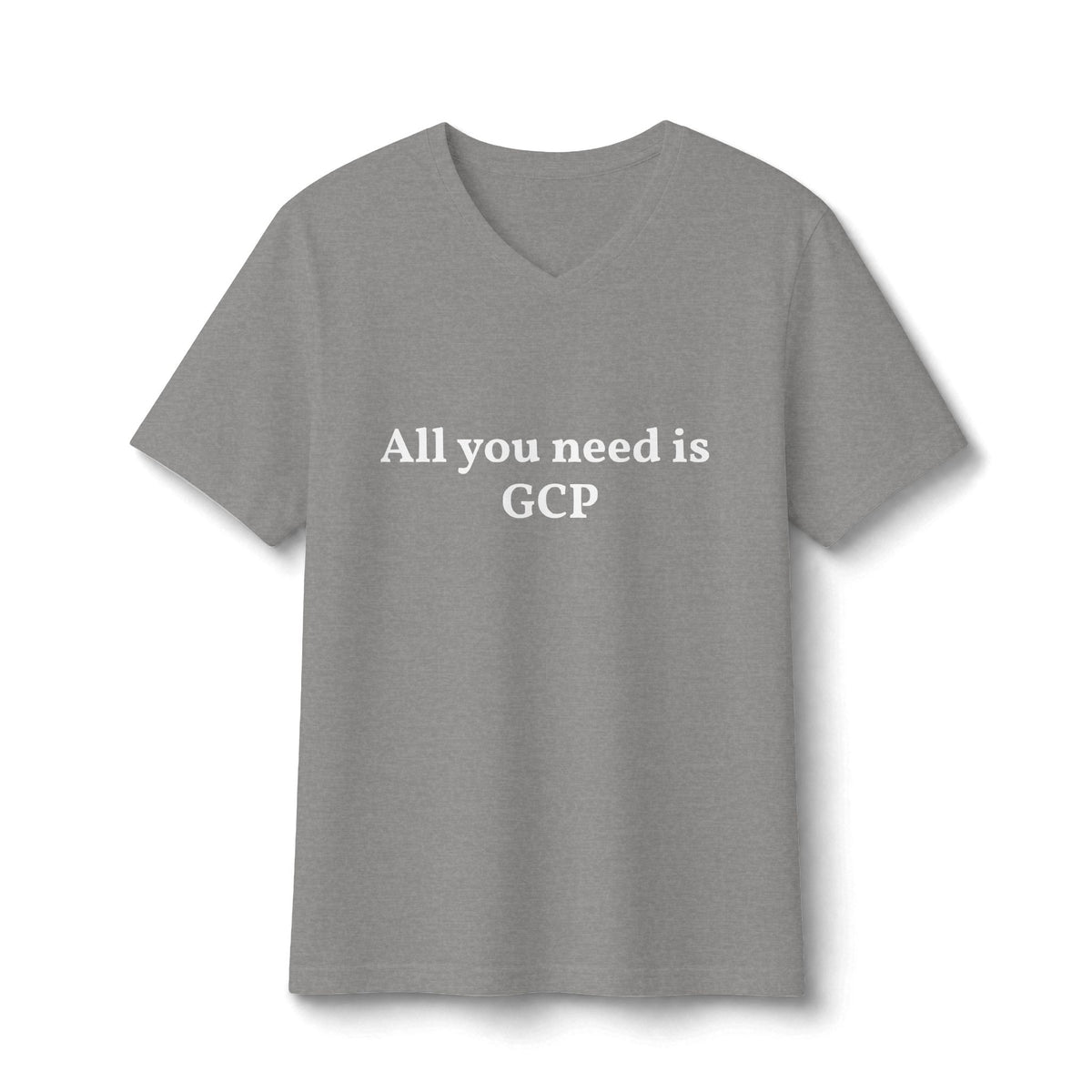 All You Need Is GCP V‑Neck Tee