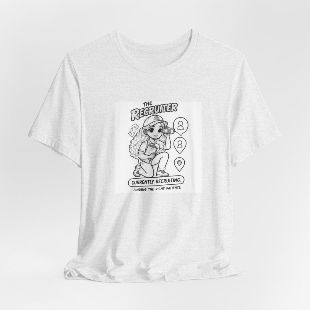 Recruiter Mascot T-Shirt — "The Recruiter" Graphic Tee for HR & Talent Scouts