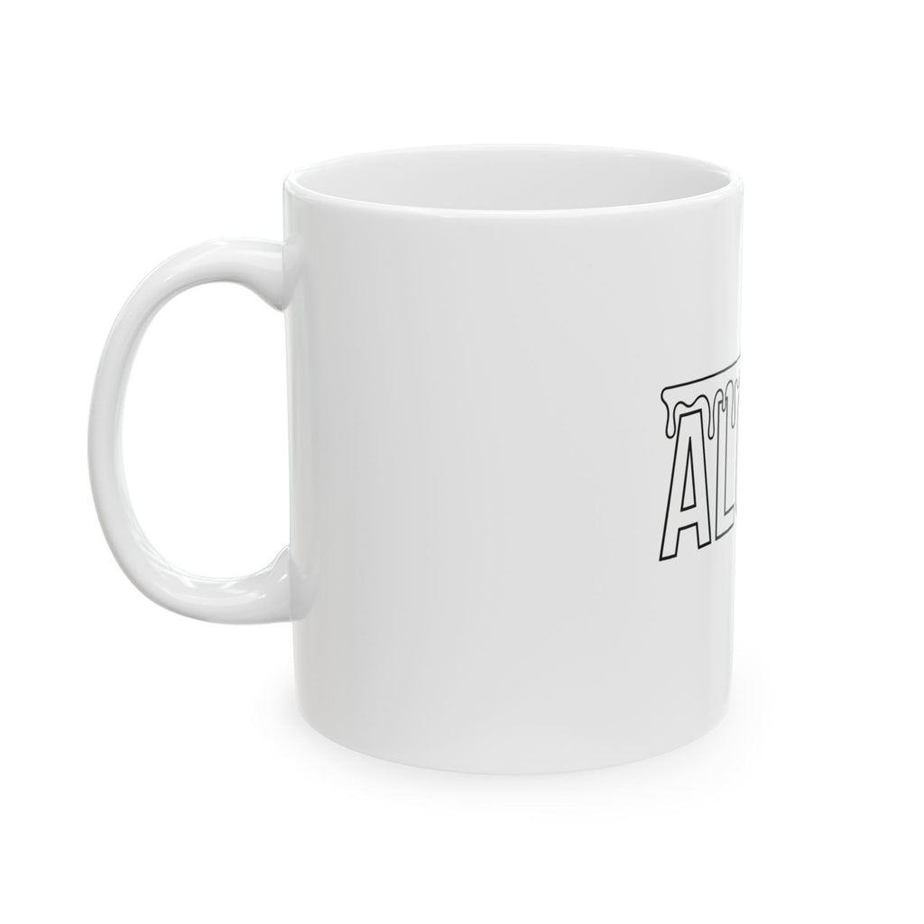 Alcoa+ Drip Logo Ceramic Mug — 11oz & 15oz Branded Coffee Cup