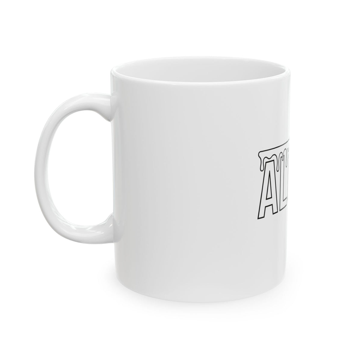 Alcoa+ Drip Logo Ceramic Mug — 11oz & 15oz Branded Coffee Cup