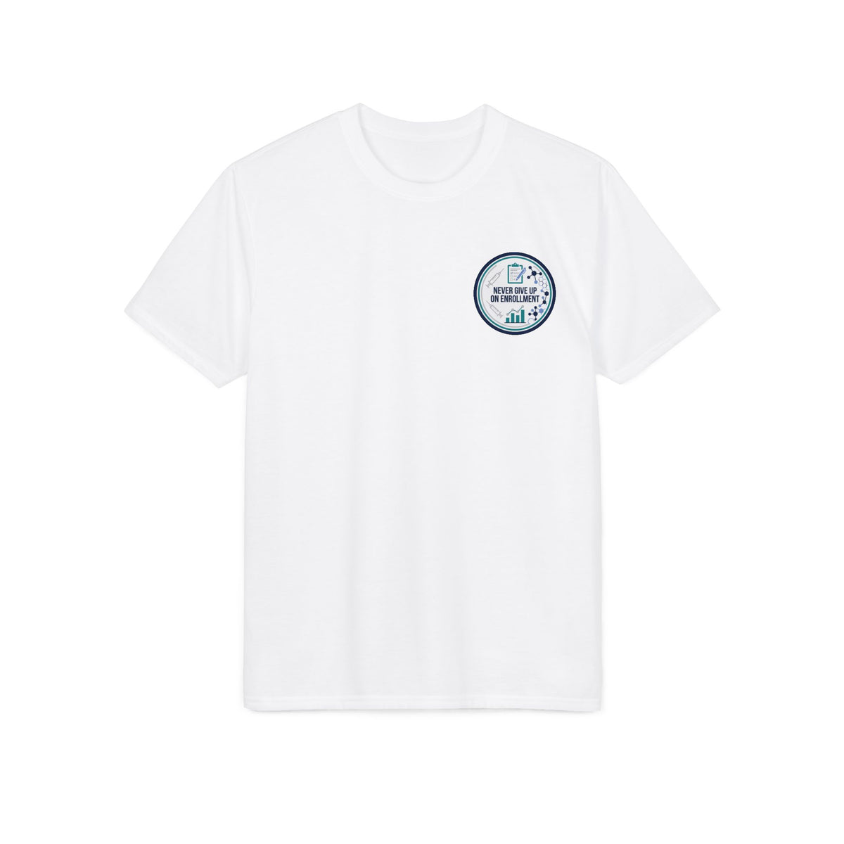 Nautical Compass Performance T‑Shirt — Explore Beyond Pocket Logo