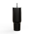 40oz Engraved Insulated Tumbler — "Follow The Protocol" Travel Mug with Lid & Straw